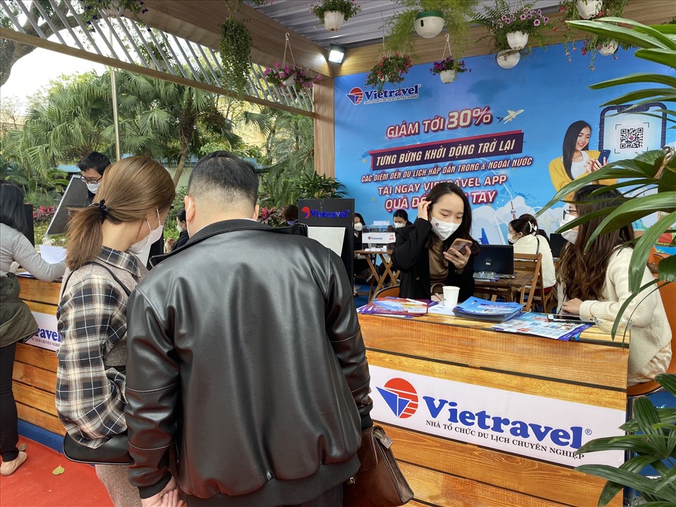 Hội chợ Du lịch VITM Hà Nội 2022 sẽ tiếp tục diễn ra đến hết ngày 3.4.2022.
