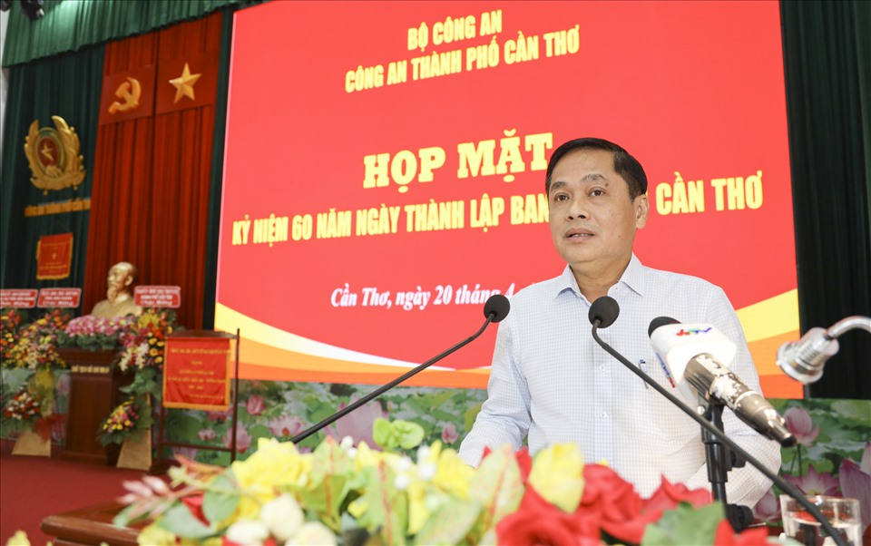 Phó Chủ tịch UBND TP.Cần Thơ Nguyễn Văn Hồng phát biểu.