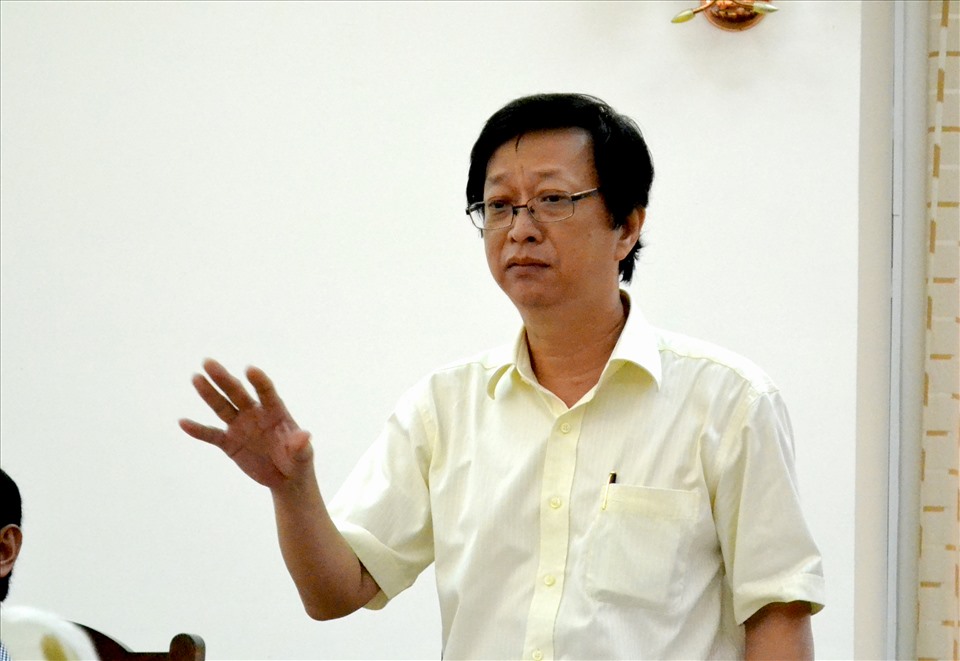 PGS.TS Võ Văn Thắng, Hiệu trưởng ĐH An Giang. Ảnh: LT