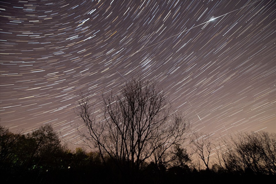 The Lyrids meteor shower often has unpredictable peaks.  Photo: Space