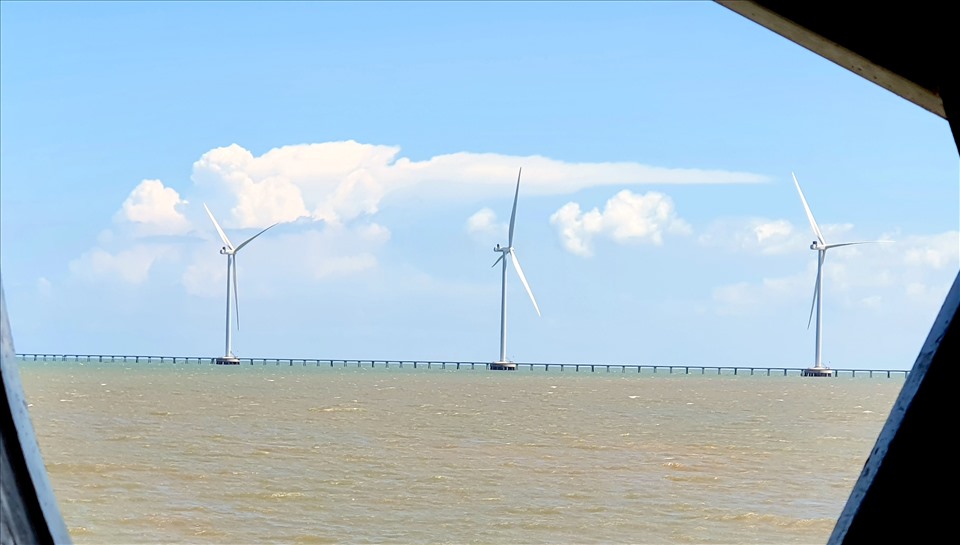Các tỉnh ven biển ĐBSCL có nhiều lợi thế và tiềm năng phát triển điện gió. Ảnh: Nhật Hồ