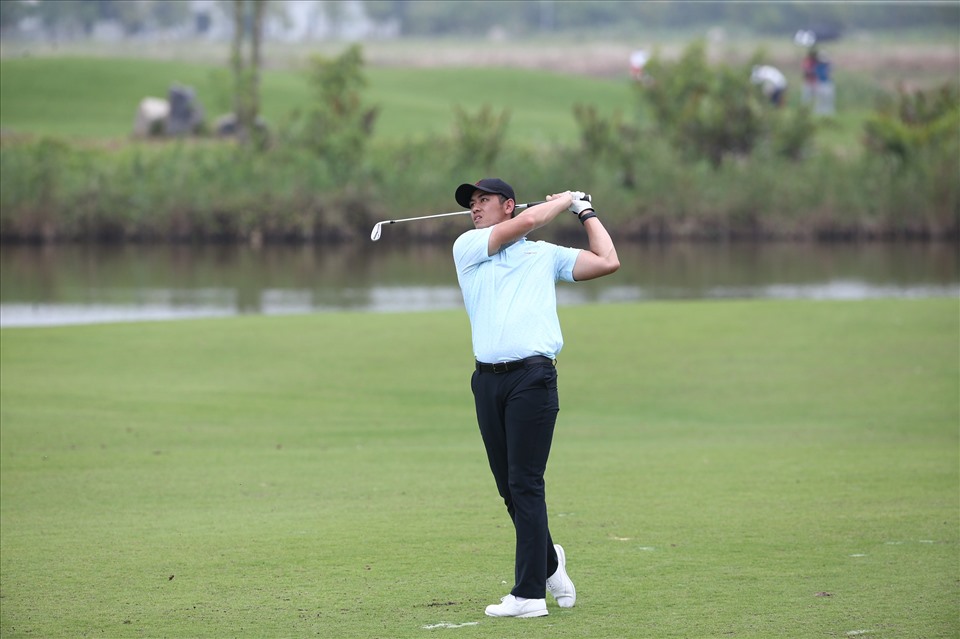 Golfer Nguyễn Huy Thắng tin rằng việc ghi điểm hole in one Giải Vô địch Golf Quốc gia 2022 – Cúp VinFast sẽ tiếp thêm niềm tin trong tương lai có thêm những cú hole in one khác. Ảnh: Như Ý