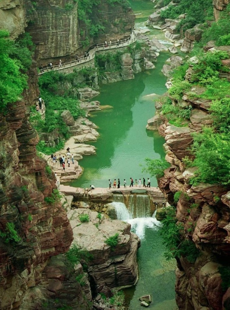 The town where Wang Zelong was born.  Photo: Twitter