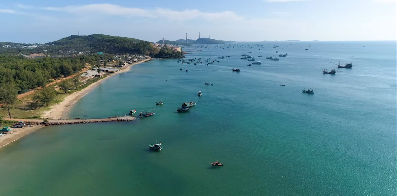 Việc phát triển kinh tế biển ở Kiên Giang là nhiệm vụ quan trọng của cả hệ thống chính trị. Ảnh: PV