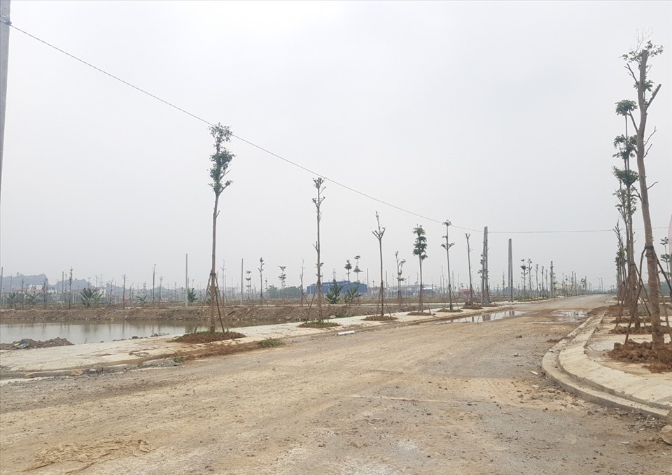 UBND tỉnh Ninh Bình đã chỉ đạo các địa phương không tổ chức đấu giá nếu chưa hoàn thiện kết cấu hạ tầng. Ảnh: NT
