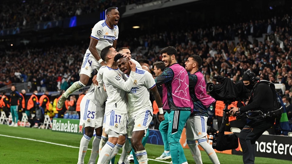 Real Madrid luôn chứng minh vì sao họ đang là chủ sở hữu của 13 cúp bạc Châu Âu. Ảnh: AFP