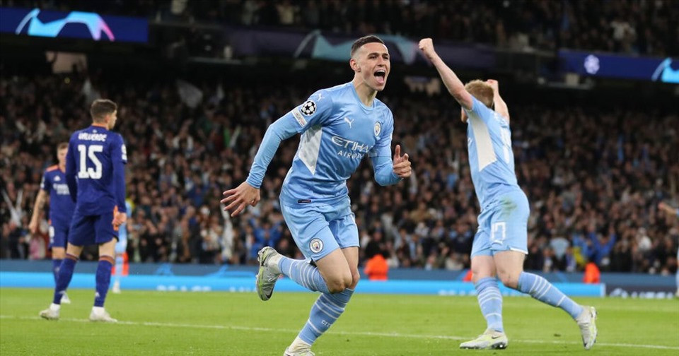 Man City nắm lợi thế trước trận lượt về. Ảnh: Manchester Evening News