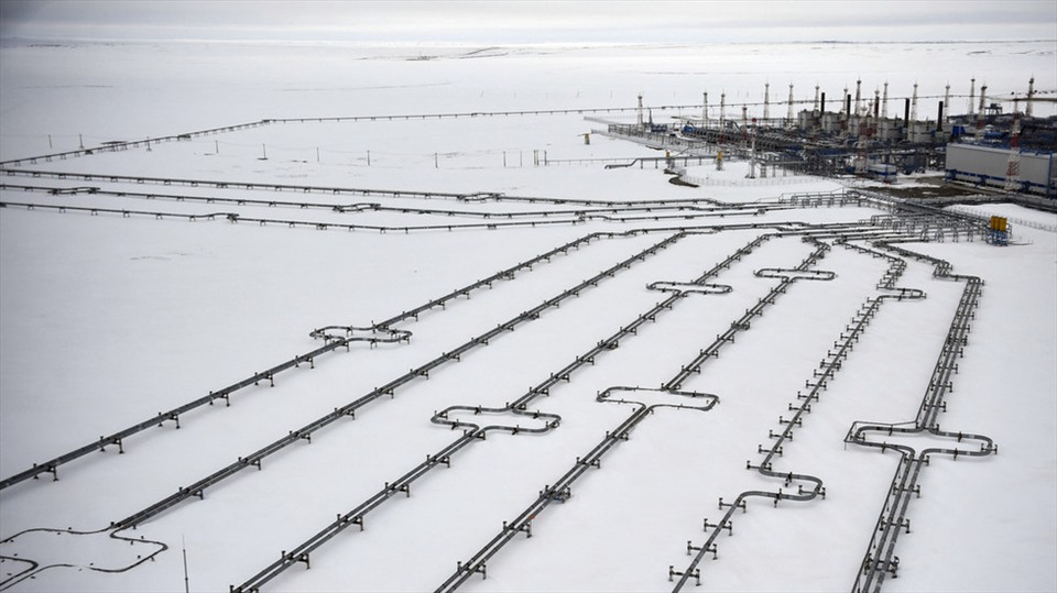 Đường ống khí đốt Yamal-Châu Âu. Ảnh: AFP