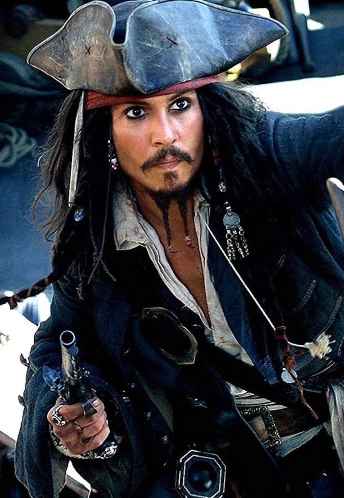 Nhân vật thuyền trưởng Jack Sparrow