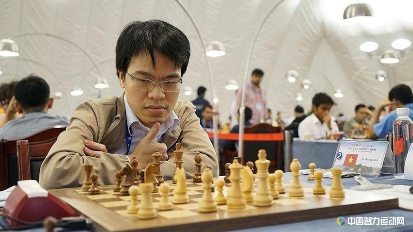 Năm 2019, Lê Quang Liêm trở thành kỳ thủ nam đầu tiên của Việt Nam vô địch cờ tiêu chuẩn Châu Á. Với phong độ xuất sắc đó, Lê Quang Liêm tiếp tục đăng quang ở 1 giải đấu mở rộng tại Mỹ. Ảnh: Xinhua