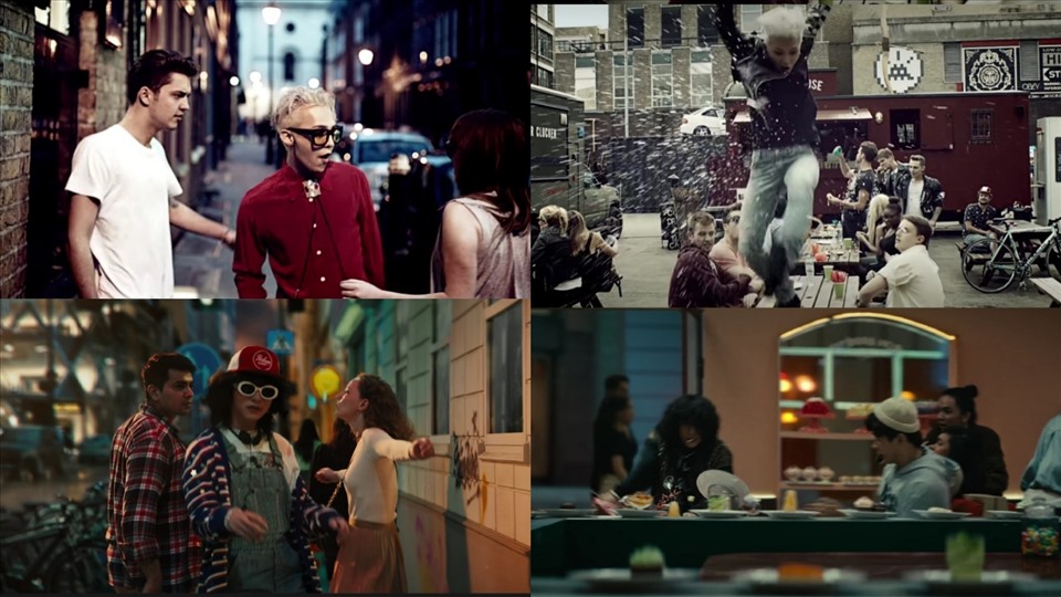 Khán giả nhận xét MV “There's no one at all” (dưới) có nhiều cảnh quay giống MV “Crooked” (trên) của thủ lĩnh BigBang. Ảnh: YouTube.