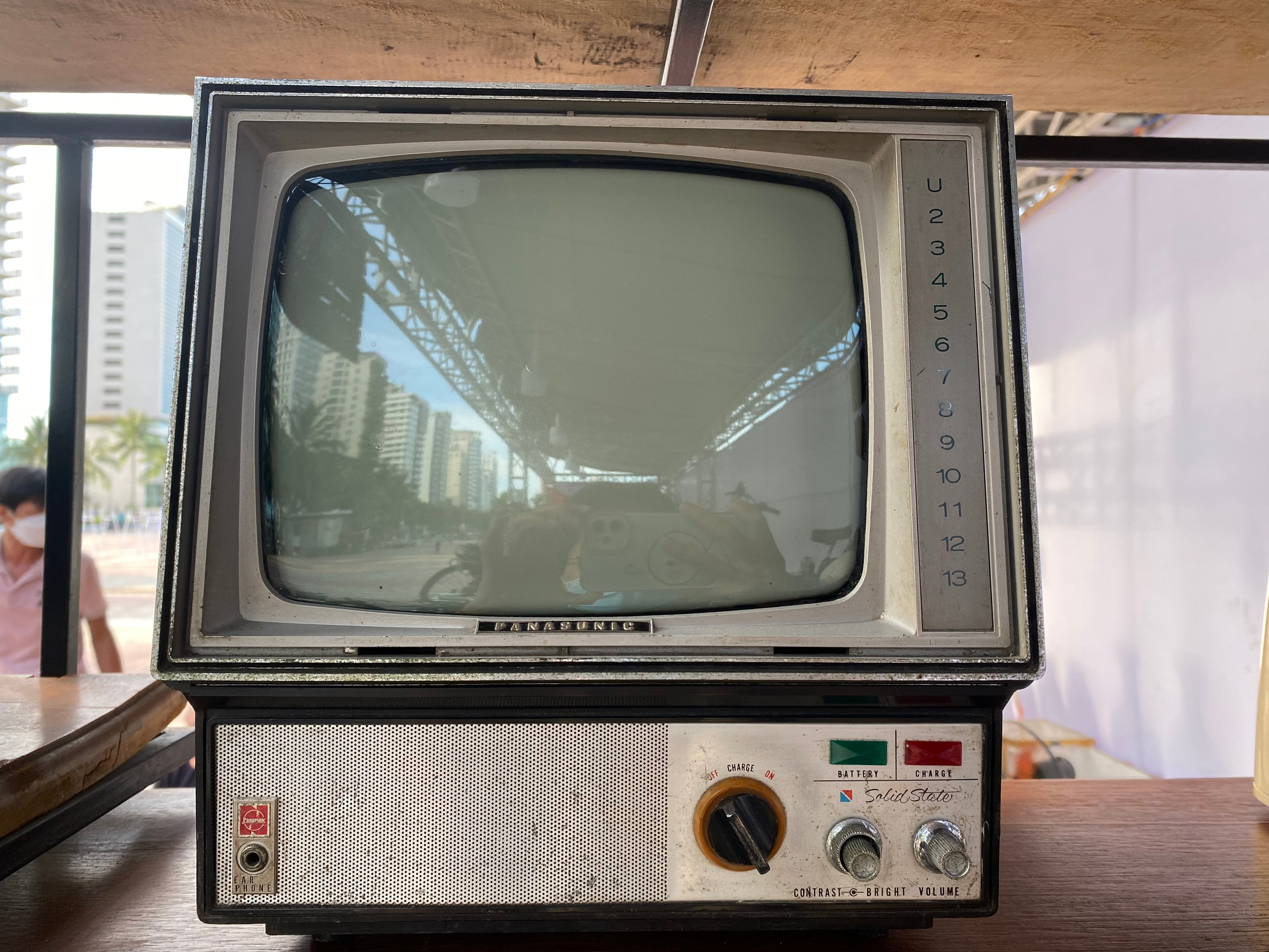 Ti vi Panasonic trắng đen hàng nội địa Nhật trước năm 1975