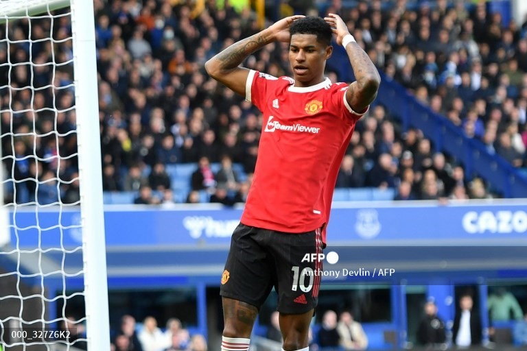 Rashford đã từng được kì vọng để thay thế Ronaldo ở Old Trafford. Ảnh: AFP