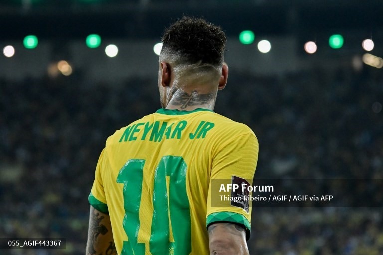 Neymar sẽ là niềm cảm hứng số một trên hàng công của Brazil.     Ảnh: AFP