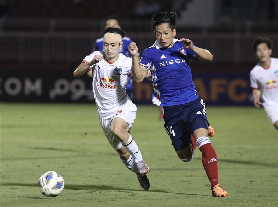 Văn Toàn là một trong những cầu thủ thi đấu tốt của Hoàng Anh Gia Lai ở AFC Champions League 2022. Ảnh: Thanh Vũ