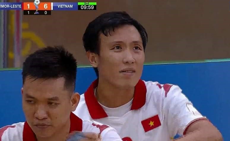 Futsal Việt Nam vs Timor Leste 6-1: Minh Trí ghi bàn thứ 6