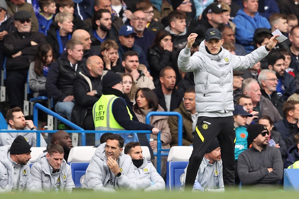 Tuchel đang đau đầu vì quá nhiều vấn đề không thể giải quyết. Ảnh: AFP