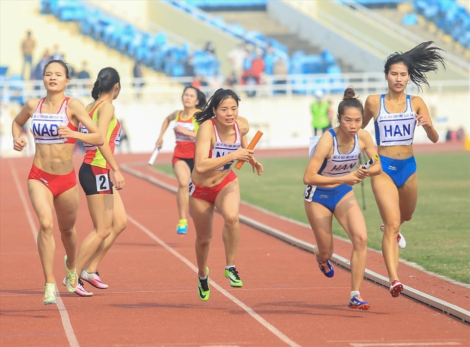 Đoàn thể thao Việt Nam tham sự SEA Games 31 với số lượng vận động viên đông nhất. Ảnh: Minh Anh