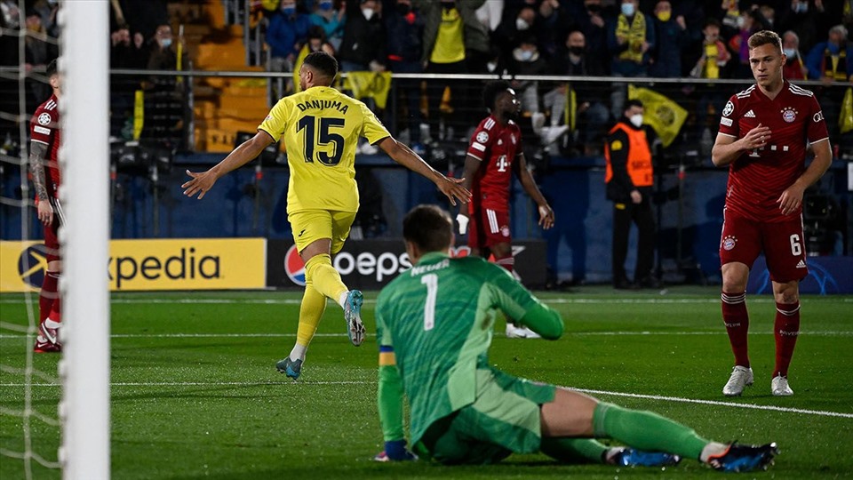 Villarreal chỉ cần 1 bàn để hạ Bayern thuyết phục. Ảnh: UEFA