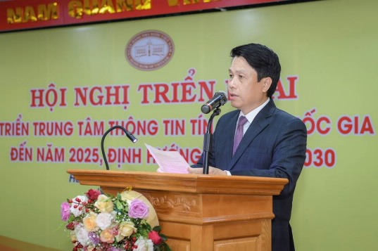 Phó Thống đốc Phạm Tiến Dũng phát biểu khai mạc Hội nghị.