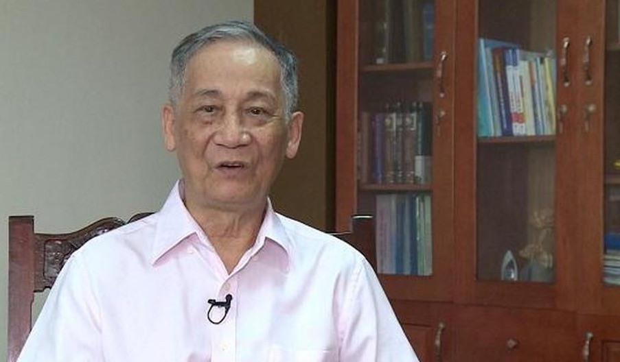 GS-TS Vũ Trọng Hồng - Chủ tịch Hội Thuỷ lợi Việt Nam. Ảnh: NVCC