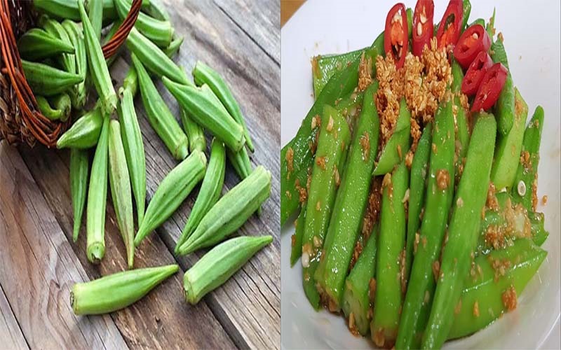 Đậu bắp: Đậu bắp không chỉ chứa hàm lượng canxi tương đương sữa tươi mà chúng còn tồn tại dưới dạng chất hữu cơ. Nhờ đó tỷ lệ hấp thu canxi từ loại quả này cao hơn sữa rất nhiều lần. Đây là thực phẩm rất hiệu quả trong phòng ngừa bệnh loãng xương.