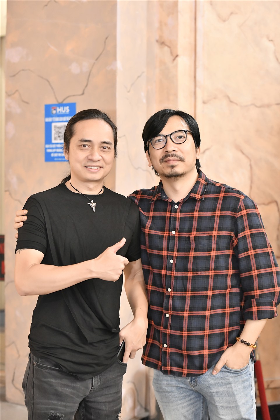 Guitarist Trần Tuấn Hùng và MC Đinh Tiến Dũng hào hứng mong chờ được tham dự