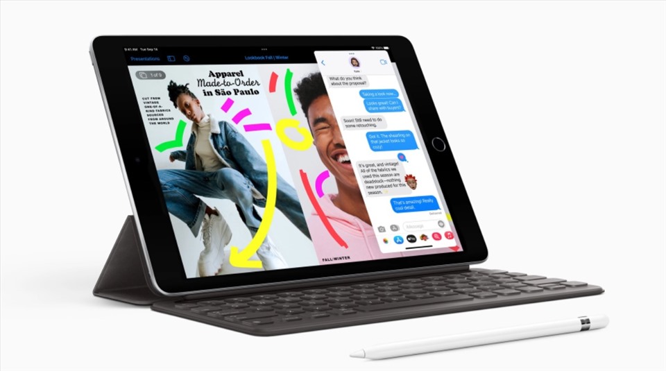 iPad cơ bản với mức giá rẻ của Apple. Ảnh: Apple