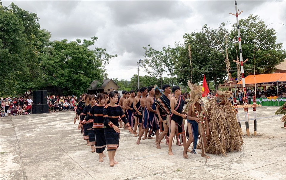 Lễ hội văn hóa ở huyện Phú Thiện. Ảnh T.T