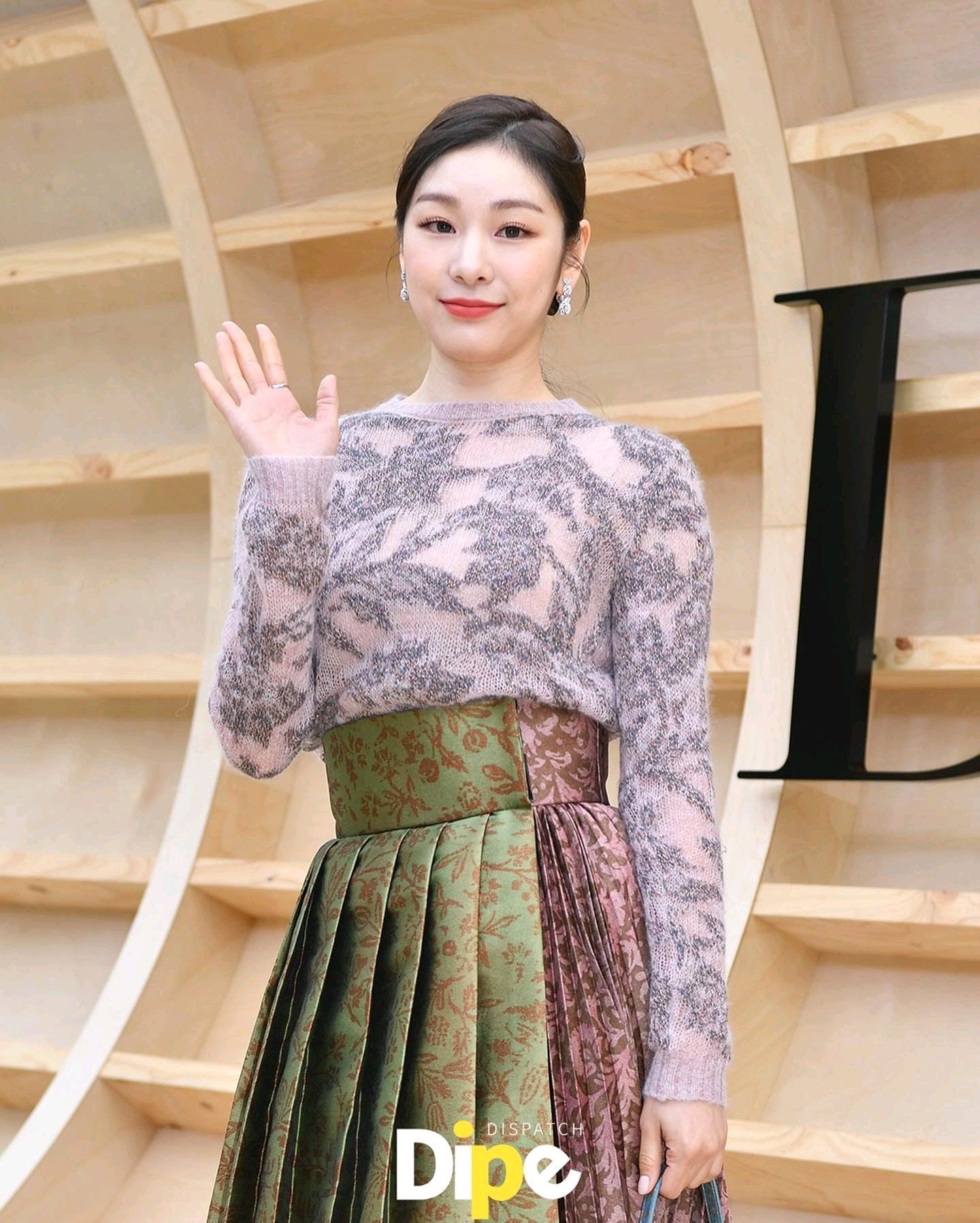 “Quốc bảo Hàn Quốc” Kim Yuna xuất hiện tại sự kiện với vai trò là Đại sứ thương hiệu của Dior. Ảnh: Dipe Dispatch