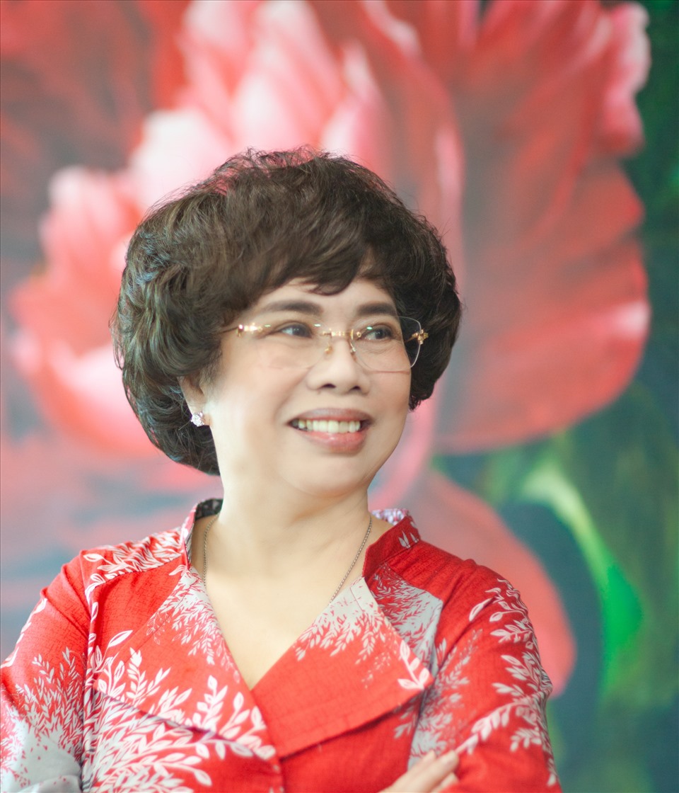 Doanh nhân Thái Hương được vinh danh Phụ nữ vì sự phát triển bền vững châu Á 2021.