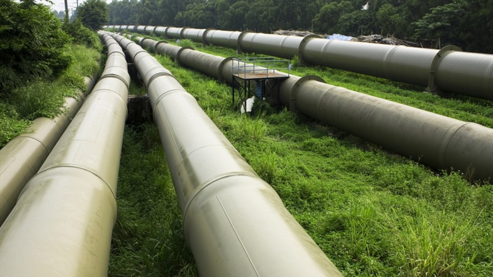 Đường ống dẫn khí Nga chạy qua lãnh thổ Ukraina. Ảnh: Getty