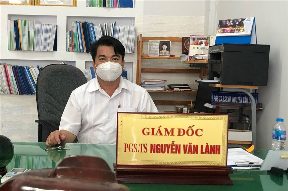 Nguyên Giám đốc CDC Hậu Giang Nguyễn Văn Lành. Ảnh: Minh Nhật.