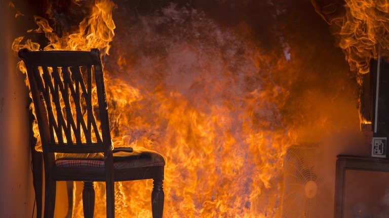 Many fires are caused by improper heating.  Photo: Getty