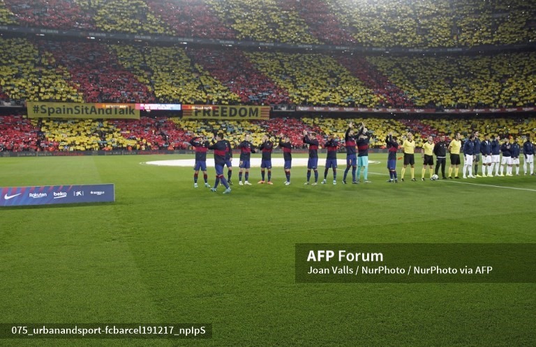 Barcelona và Real Madrid được biết đến với sự phức tạp trong phòng thay đồ. Ảnh: AFP