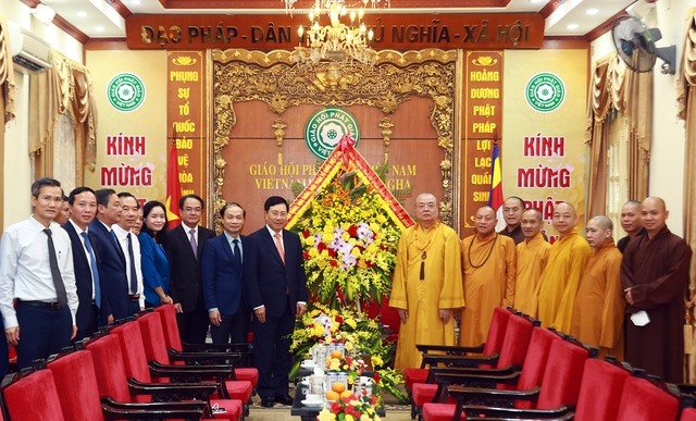 Việt Nam đã có những đóng góp quan trọng vào sự phát triển Phật giáo thế giới thông qua 3 lần tổ chức Đại lễ Vesak Liên Hợp Quốc. Ảnh: Hải Anh