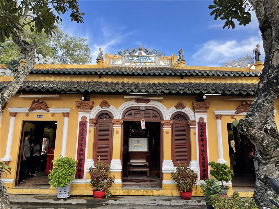 Đình Bình Thuỷ là một công trình kiến trúc nghệ thuật có giá trị của dân tộc Việt Nam. Ảnh: Mai Hương