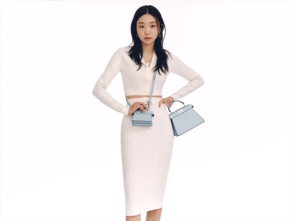 Nữ diễn viên Kim Dami trở thành đại sứ của thương hiệu Fendi tại khu vực Hàn Quốc. Ảnh: Instagram