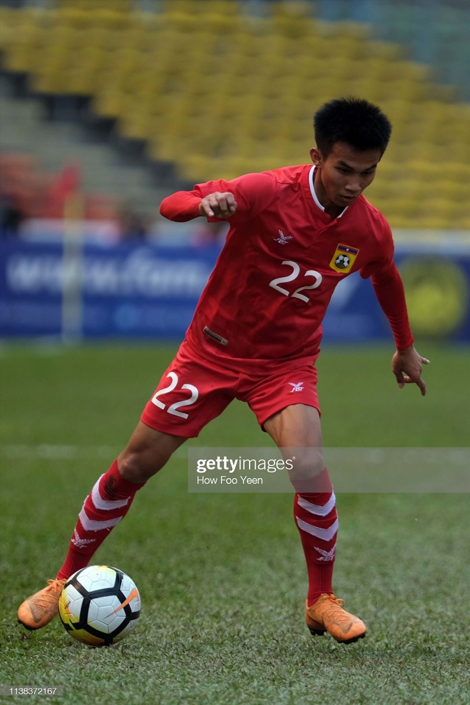 9. Chony Wenpaserth (Tiền đạo - U23 Lào): 1 bàn thắng