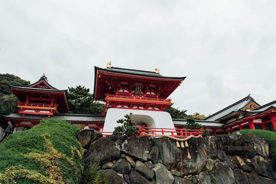Đền Akama jingu, Nhật Bản.