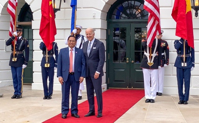 Tổng thống Joe Biden cho biết sẽ thu xếp thăm Việt Nam vào thời gian phù hợp với cả hai bên. Ảnh: VGP