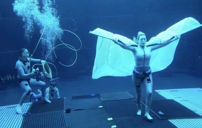 Kate Winslet đăng ký khóa học lặn để phục vụ vai diễn trong “Avatar 2“. Ảnh: Xinhua
