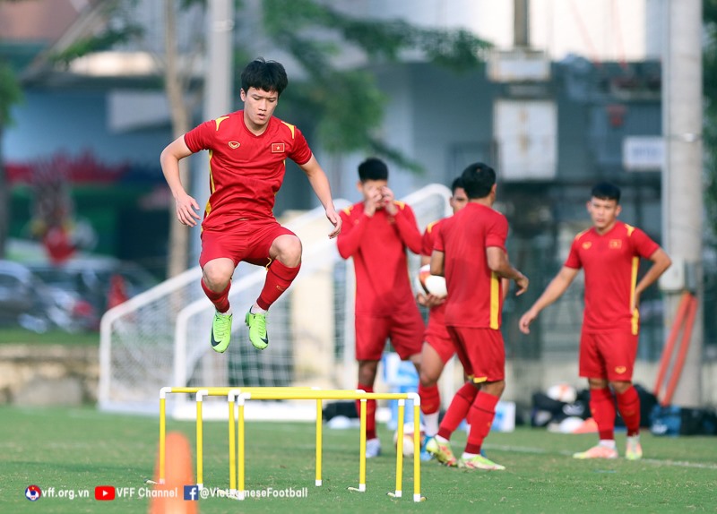 U23 Việt Nam hướng đến 3 điểm. Ảnh: VFF