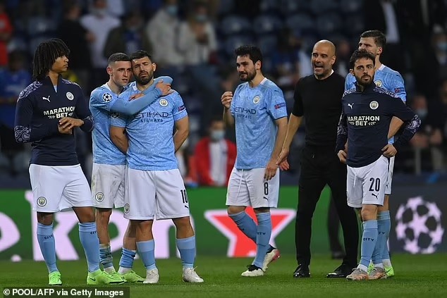 Thế hệ của Aguero qua đi nhưng Man City vẫn chưa vô địch Champions League. Ảnh: AFP