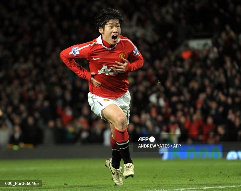 Đới với nhiều cổ động viên, Park Ji Sung vẫn là cầu thủ Châu Á hay nhất trong lịch sử. Ảnh: AFP