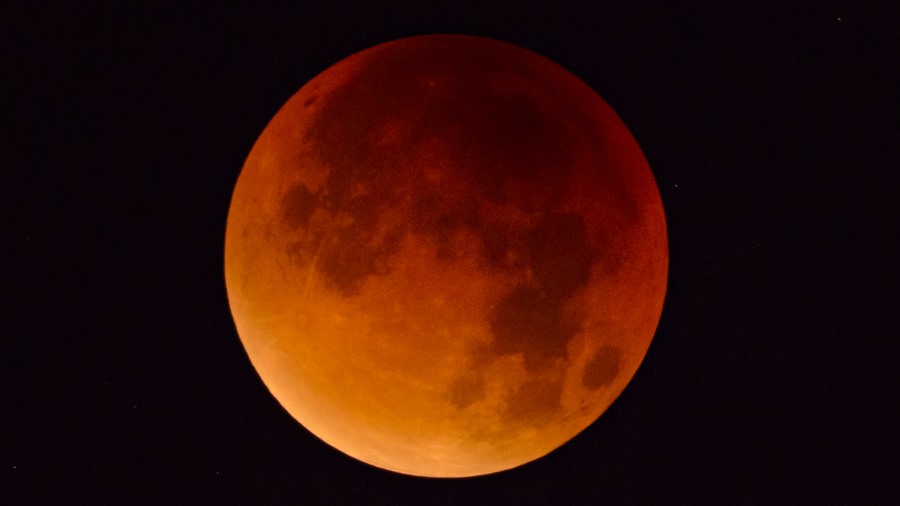 Blood Moon.  Photo: NASA