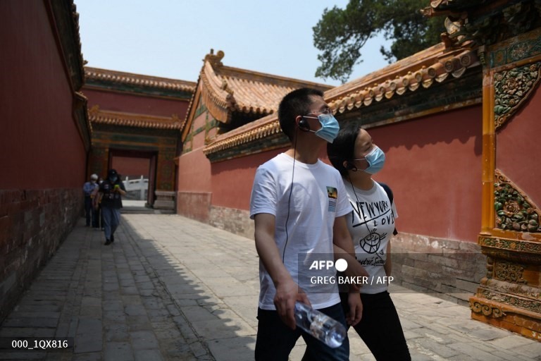 Today, the Forbidden City is still a place that attracts many tourists who come to the Forbidden City to admire the beauty and historical stories that lie here.  (Photo: AFP)