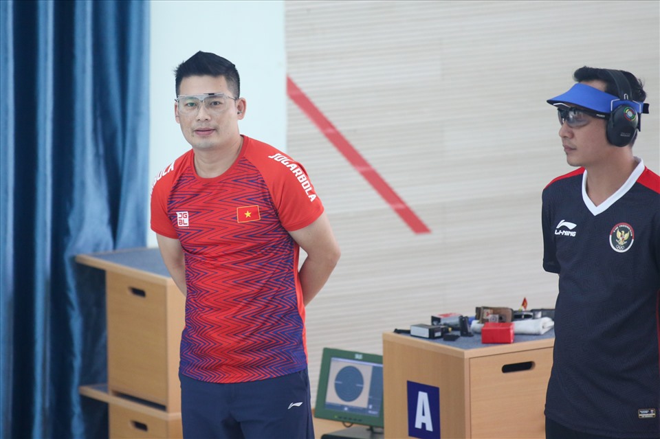 Chiều 16.5, Hà Minh Thành bước vào tranh tài ở chung kết 25m súng ngắn nhanh nam. Minh Thành là vận động viên Việt Nam duy nhất vượt qua vòng loại ở nội dung này.