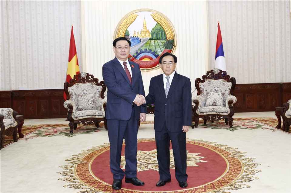 Việt Nam - Lào nhất trí đẩy mạnh hợp tác thương mại, đầu tư trong trạng thái “bình thường mới“. Ảnh: Doãn Tấn