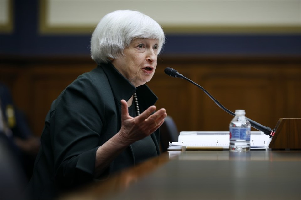 US Treasury Secretary Janet Yellen.  Photo: AFP